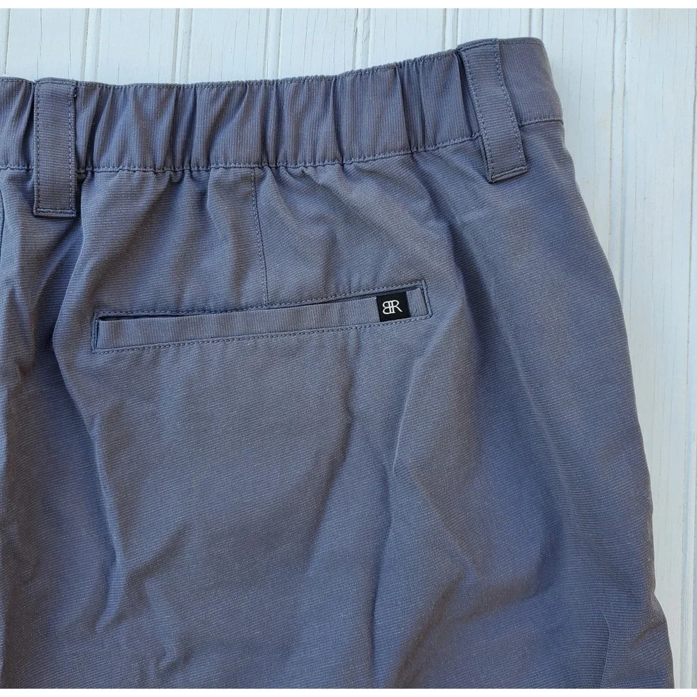 Banana‎ Republic Mens Golf Shorts Size 38 Gray Quick-Dry Active Flex Hiking Camp